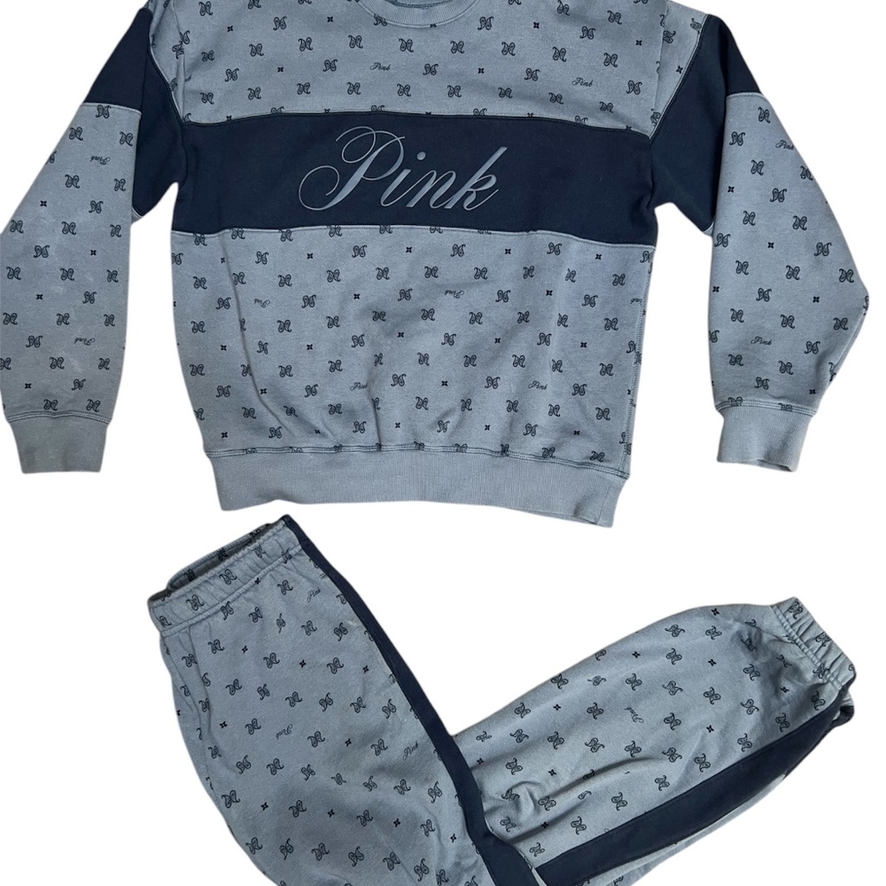 PINK women’s Sweatshirt/Jogger Set